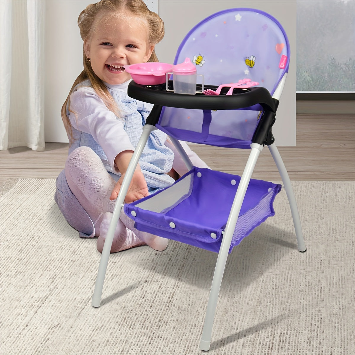 Doll High Chair - Perfect for Playful Meals
