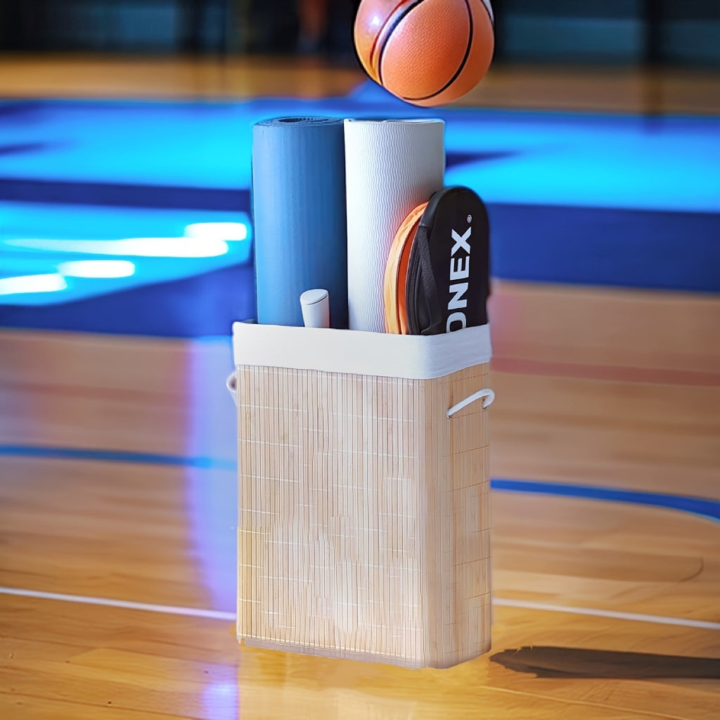 Bamboo Woven Storage Basket - Sustainable and Practical for Every Room