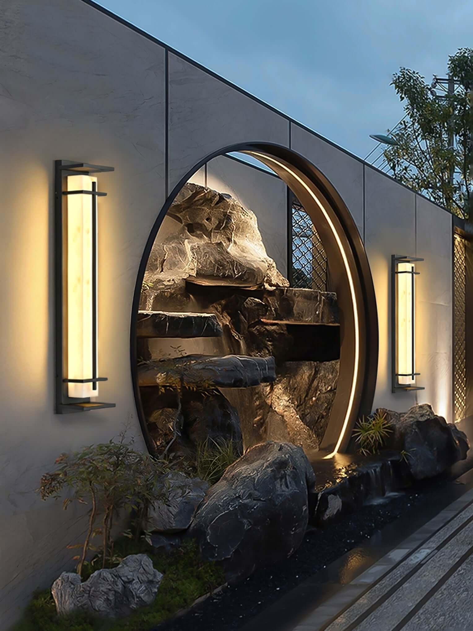 Modern Outdoor Wall Light - Waterproof & Durable