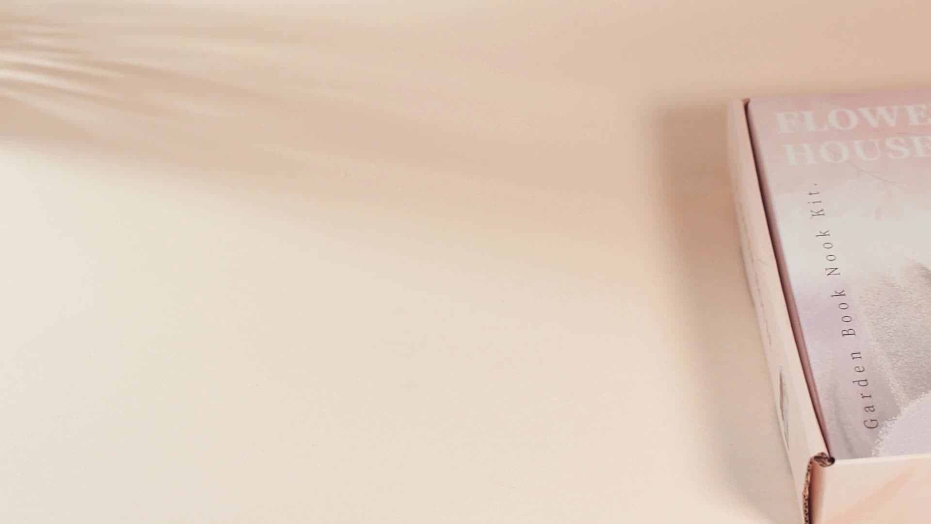 3D Wooden Puzzle House – White Flower House with Lighting and Dust Cover