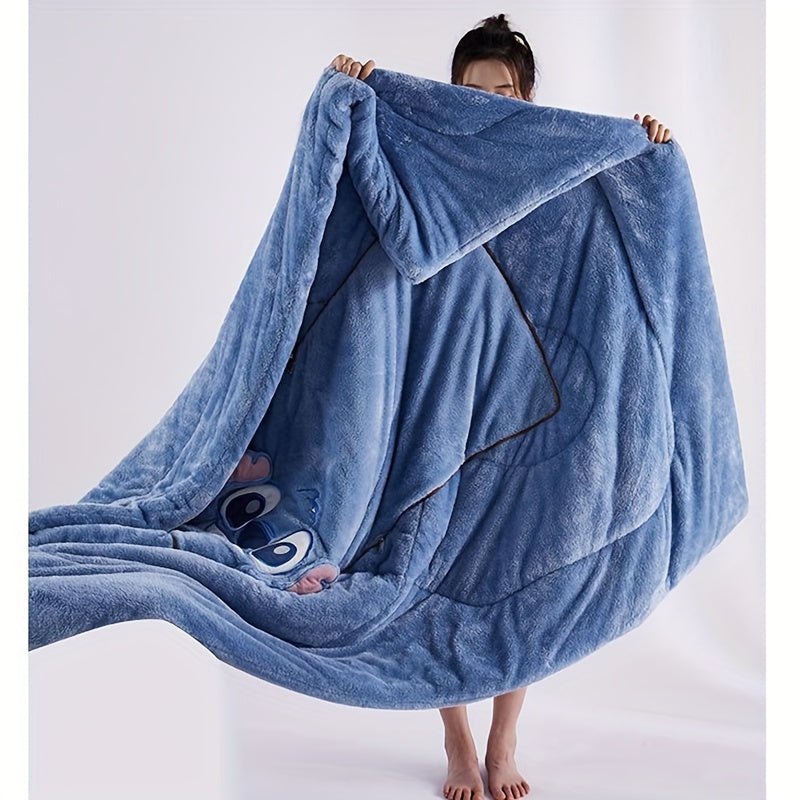 Stitch Cushion-Blanket in One - For Comfort and Coziness in One
