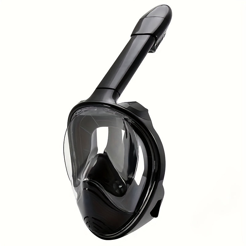 Full Face Snorkel Mask – 180° Panoramic View and Camera Mount for the Perfect Underwater Experience