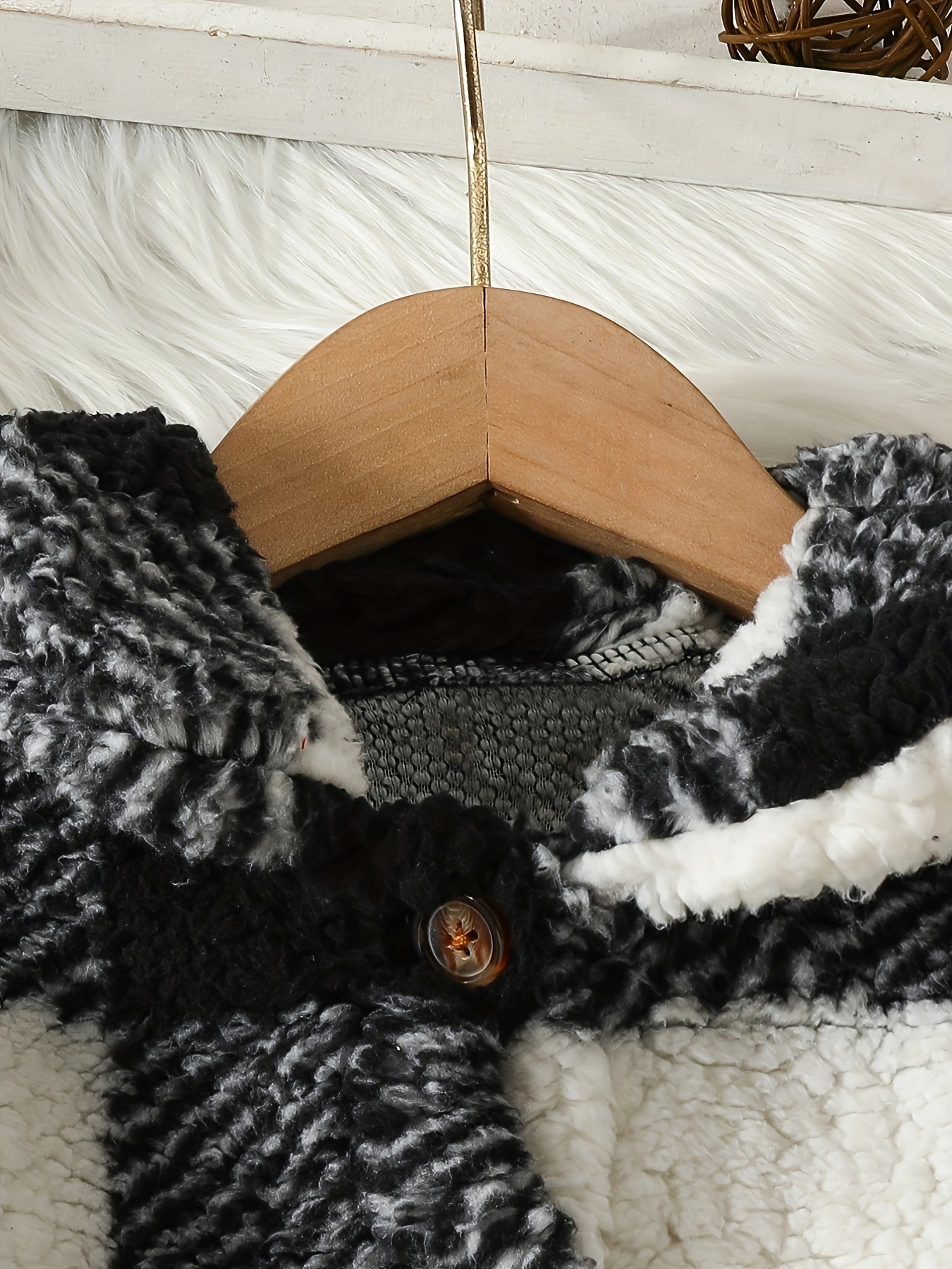 Soft Checked Fleece Jacket Rowie for Kids – Ideal for Chilly Days