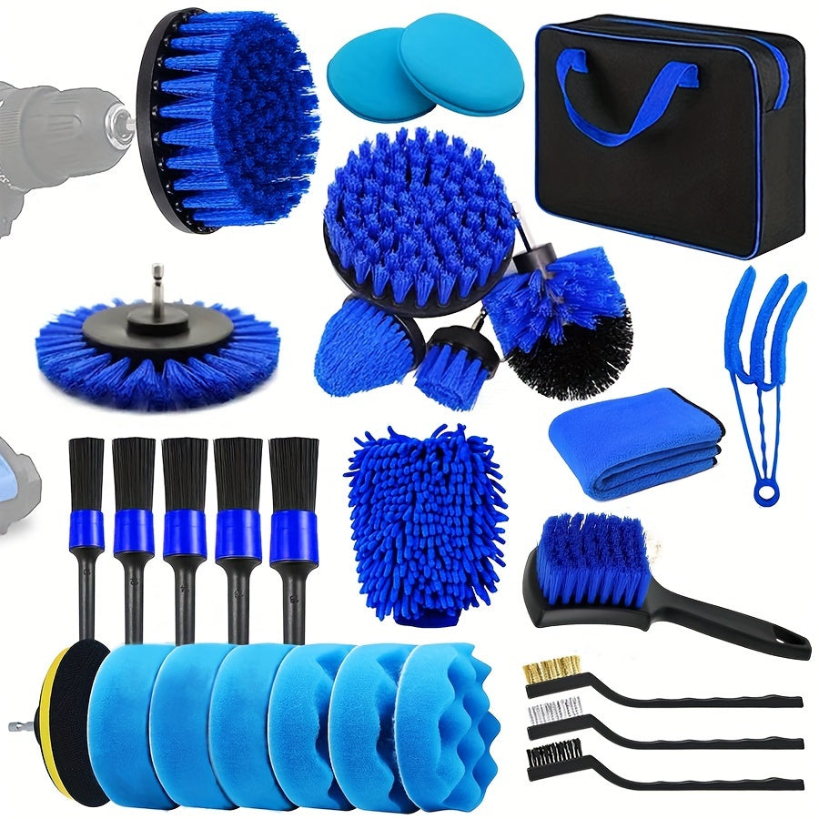 Multifunctional Car Wash Brush Set – Complete and Practical