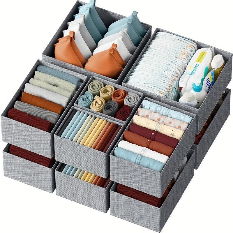 OrganizePro 12-Pack Drawer Organisers – Efficient and Compact