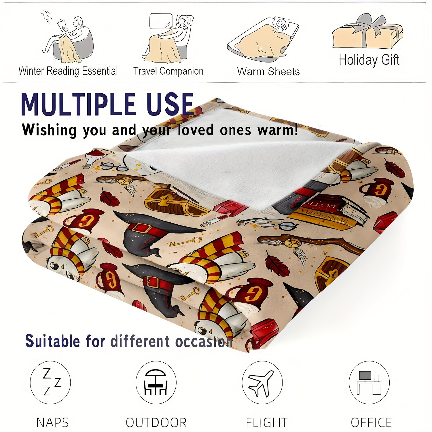 Magical Harry Potter Blankets – For an Enchanting Atmosphere in Your Home