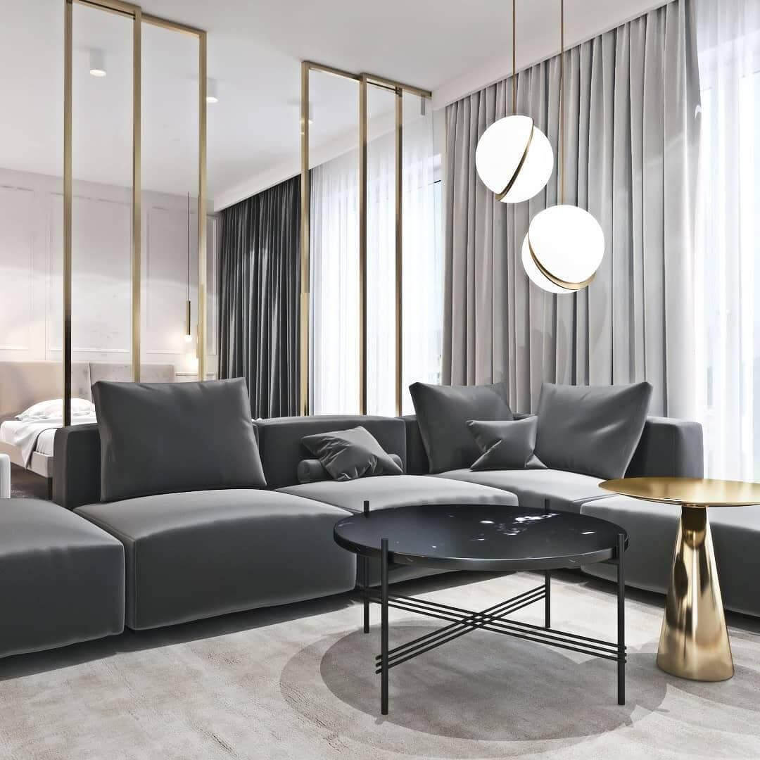 Half Moon Pendant Light - LED Pendant Light