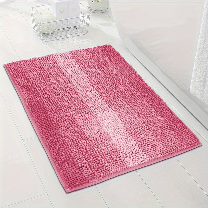 Chenille Bath Mat – Luxury and Comfort for Bathroom and Entrance
