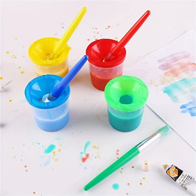 Art Paint Set with Paint Pots and Brushes – Perfect for DIY Painting