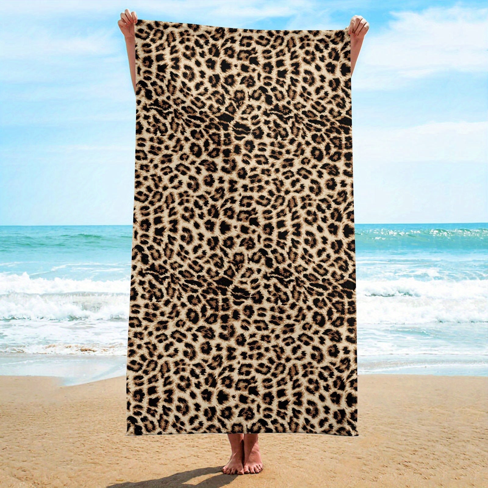 Luxury Microfibre Beach Towel - Quick-Drying and Super Soft