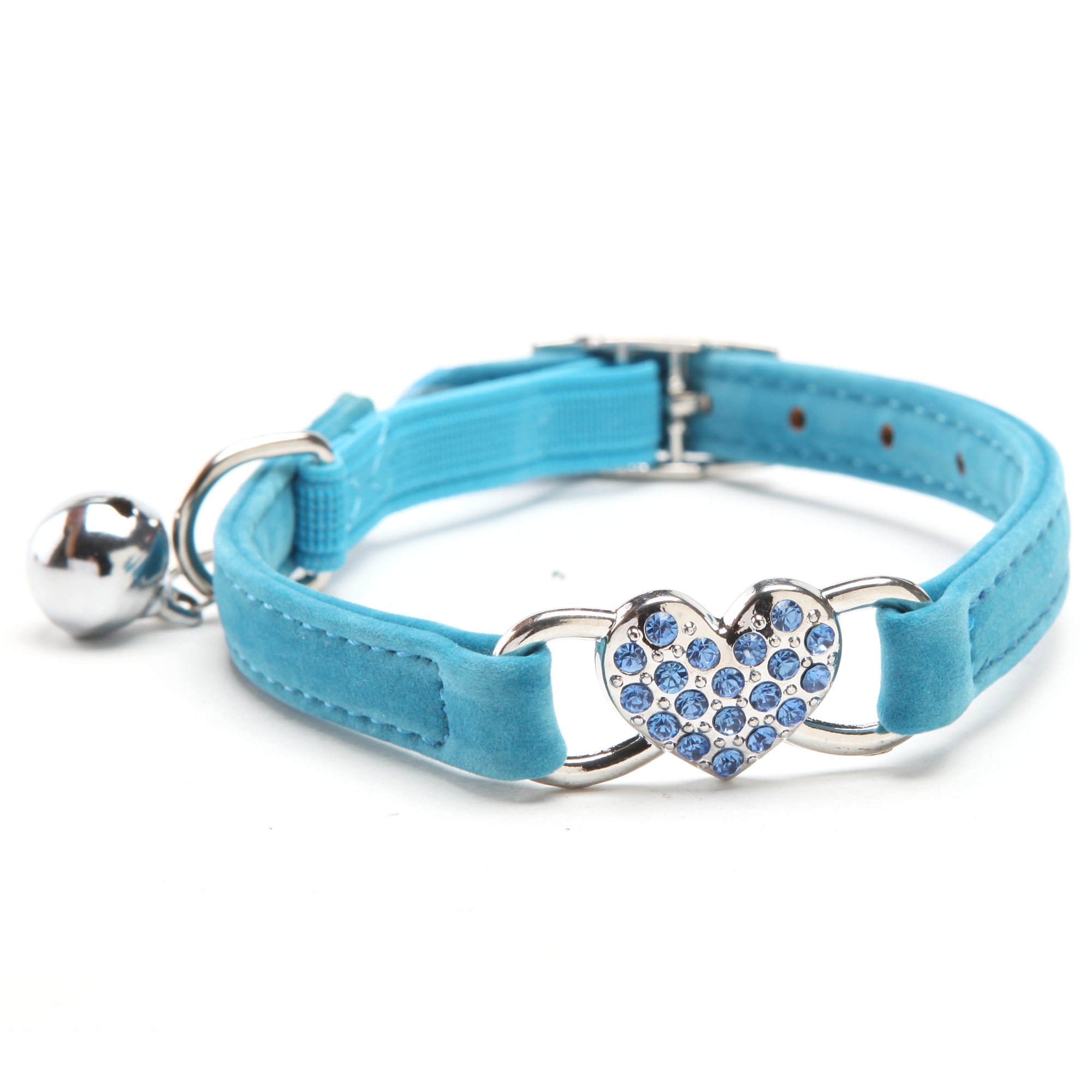 Sparkling Heart Cat Collar – Add a Luxurious Touch to Your Cat's Look