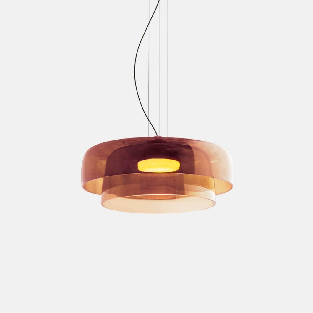 Norwegian Glass Pendant Lamp - Unique Design