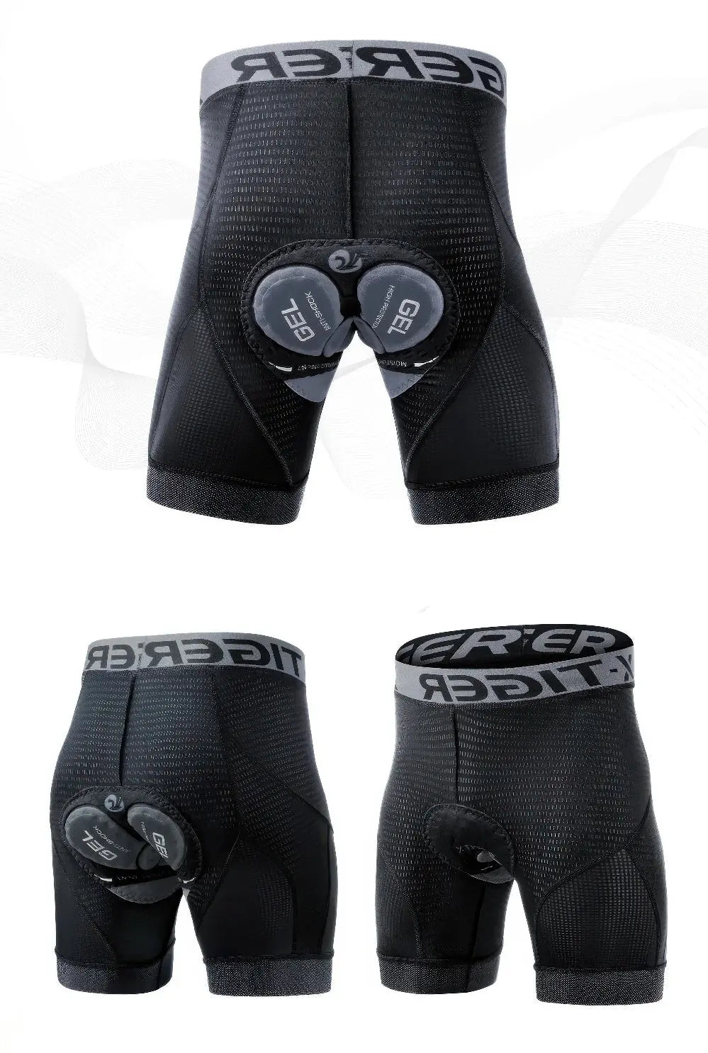 Gel Padded Cycling Shorts for Men