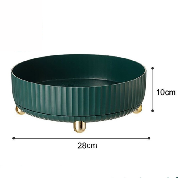 RotateOrganizer - 360° Rotating Space-Saving Storage Rack