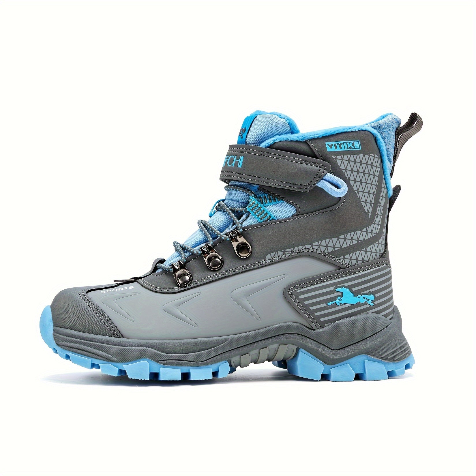 Ladies High-Top Snow Boots – Non-Slip Walking Shoes with Warm Lining
