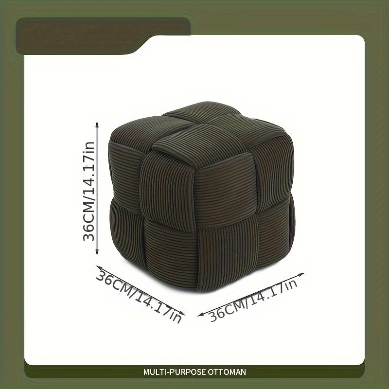 CordyCube Ottoman – Chic Design and Comfort in One