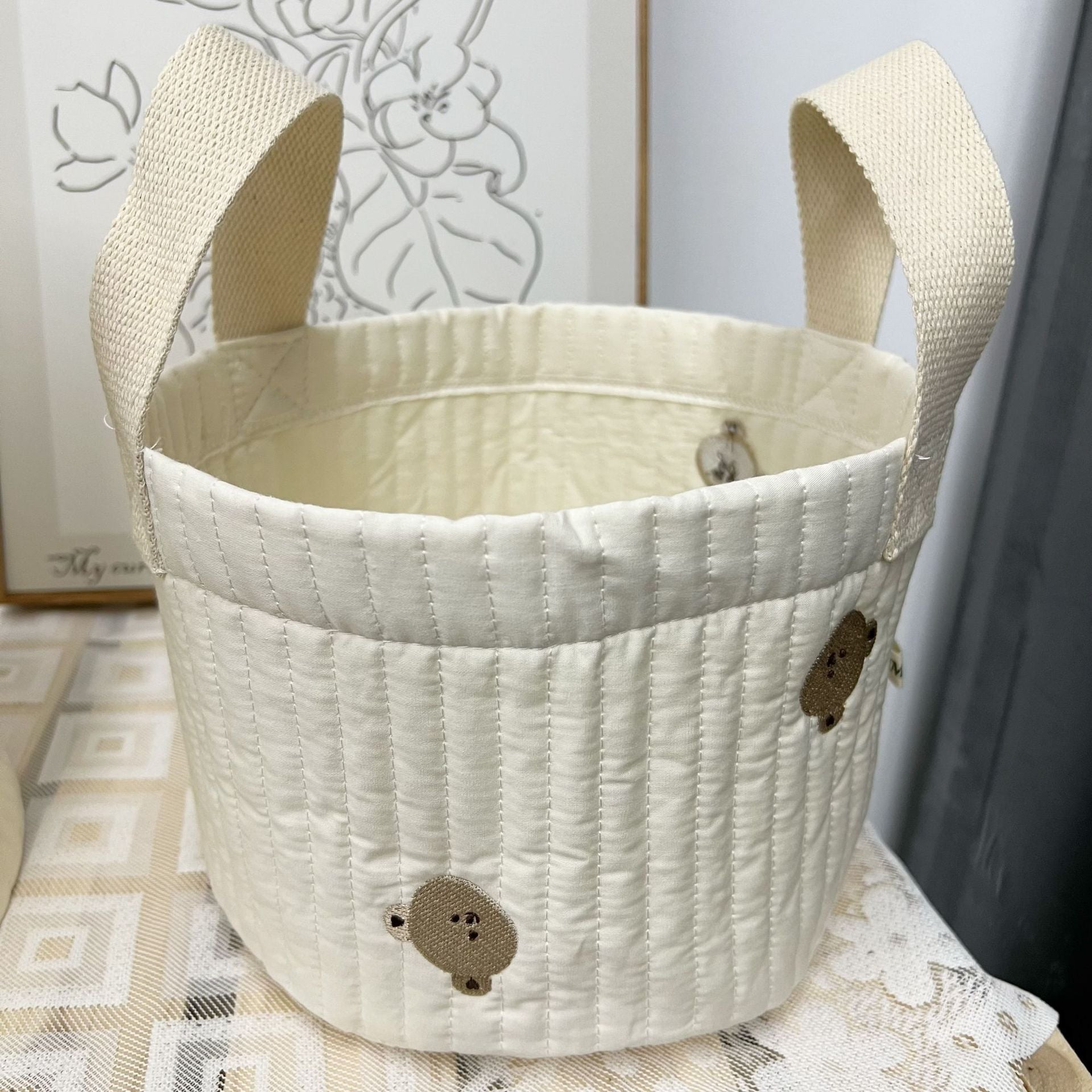 Quilted Fabric Storage Bag for the Children's Room – Buy 1 Get 1 Free