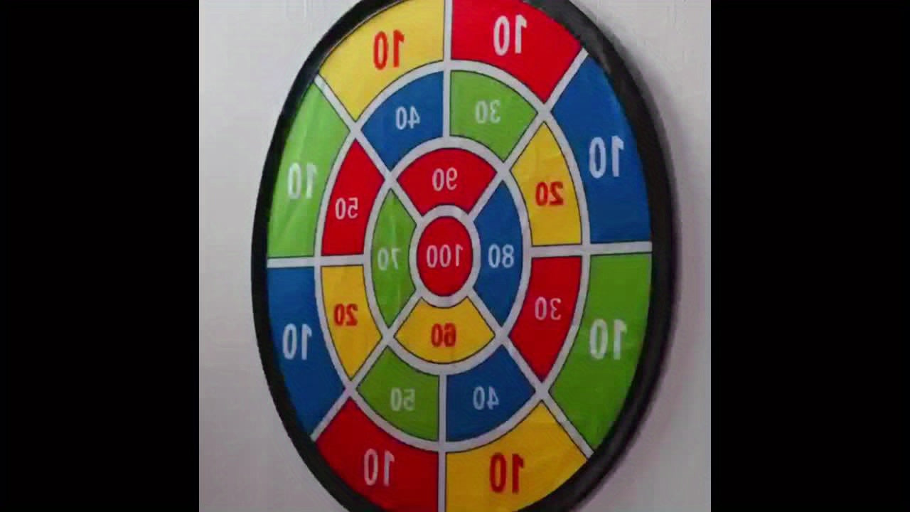 Sticky Dart Ball Set - Interactive Family Dartboard Game for Indoors and Outdoors