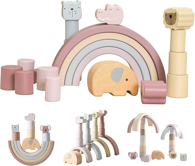 Montessori Wooden Playset – Buildoro