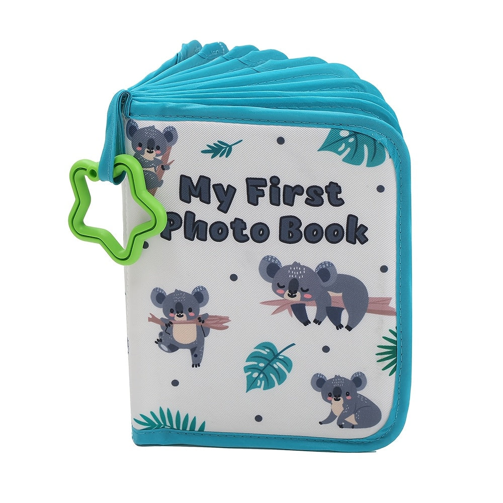 Giraffe Themed Photo Album – Sustainable Memory Book for Baby's First Photos
