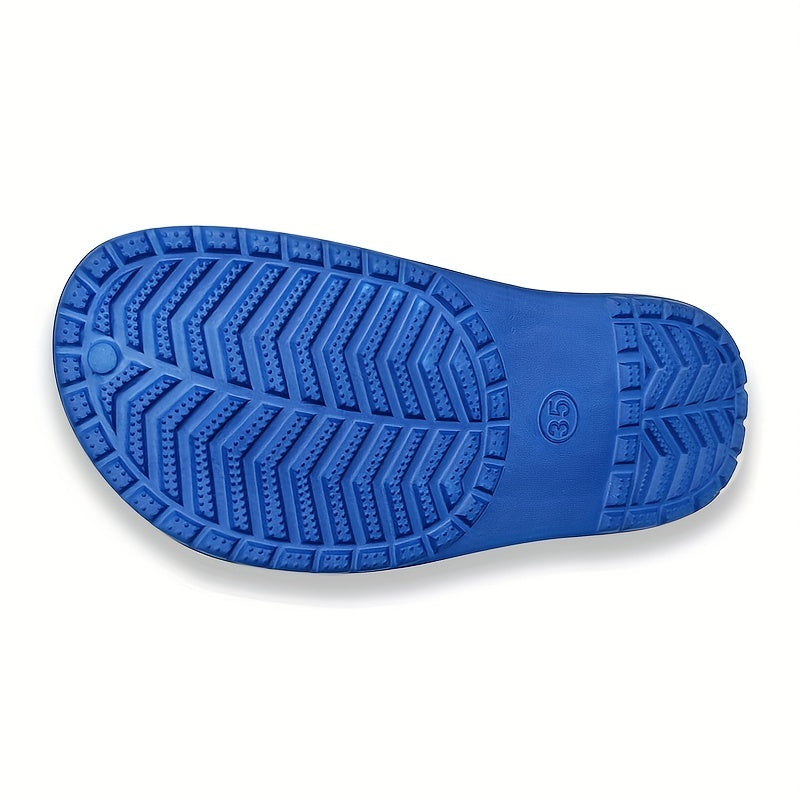 Glow-in-the-Dark Children's Clogs – Breathable and Non-Slip Shoes