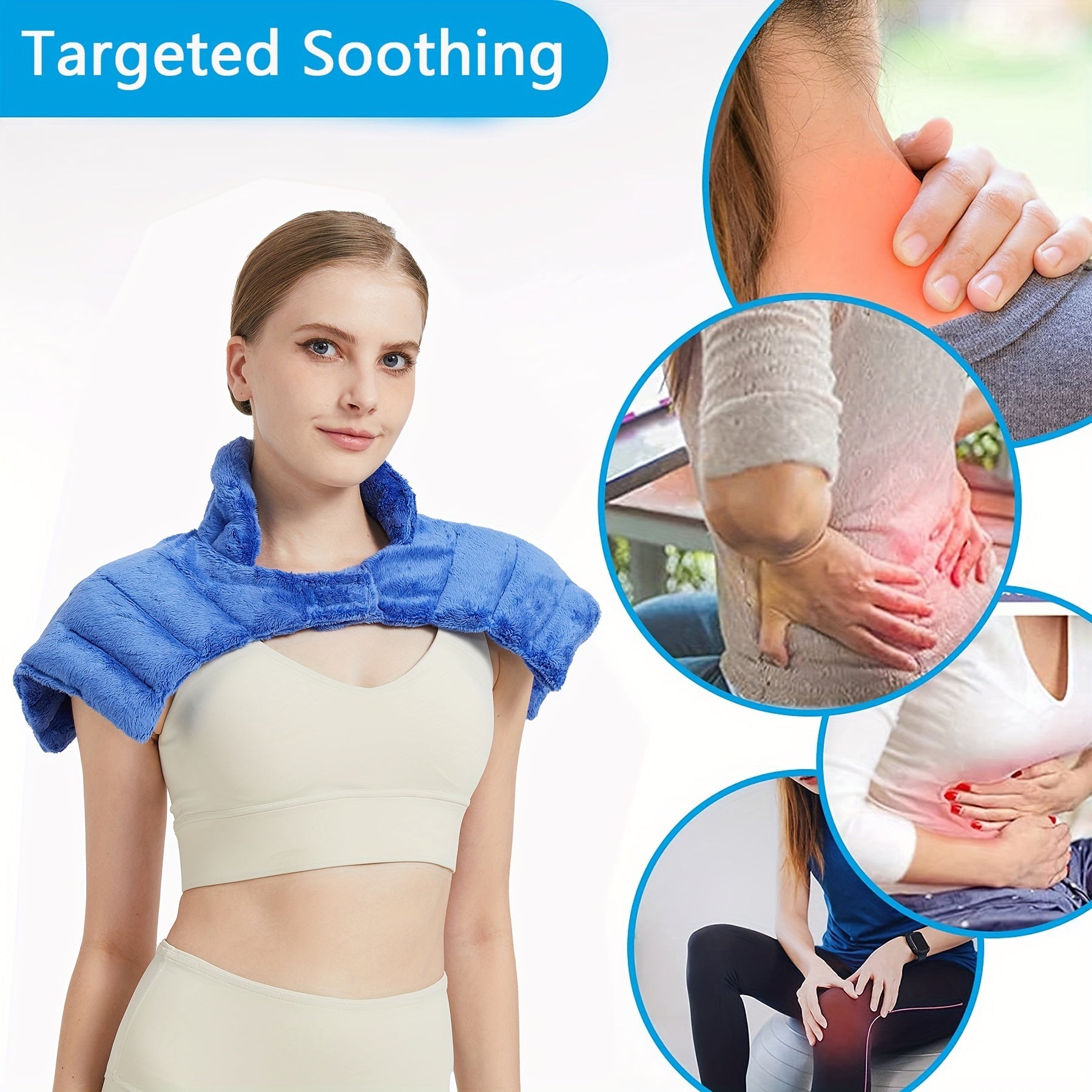 Weighted Microwave Heating Pad – Comfort and Relaxation for Neck and Shoulders
