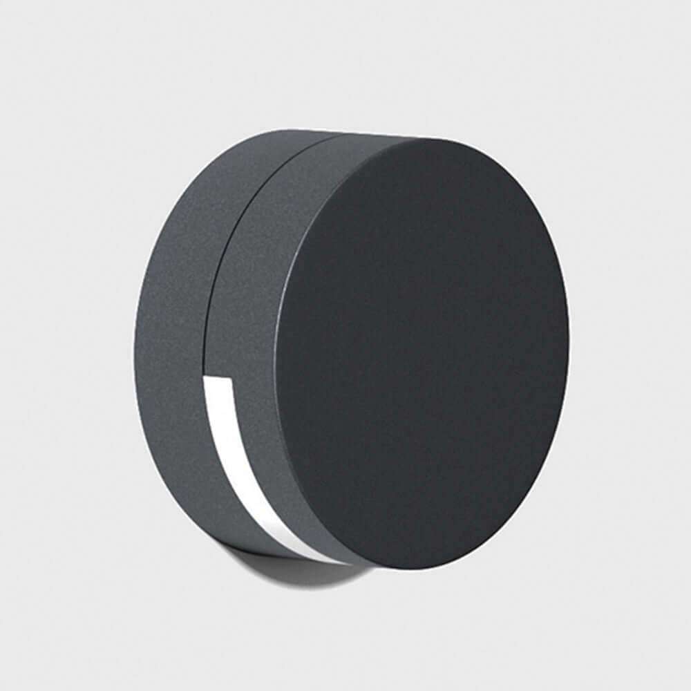 Modern Round Outdoor Wall Light - IP65 Waterproof