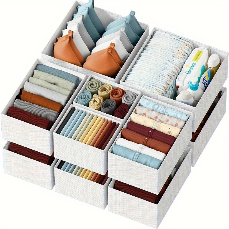 OrganizePro 12-Pack Drawer Organisers – Efficient and Compact