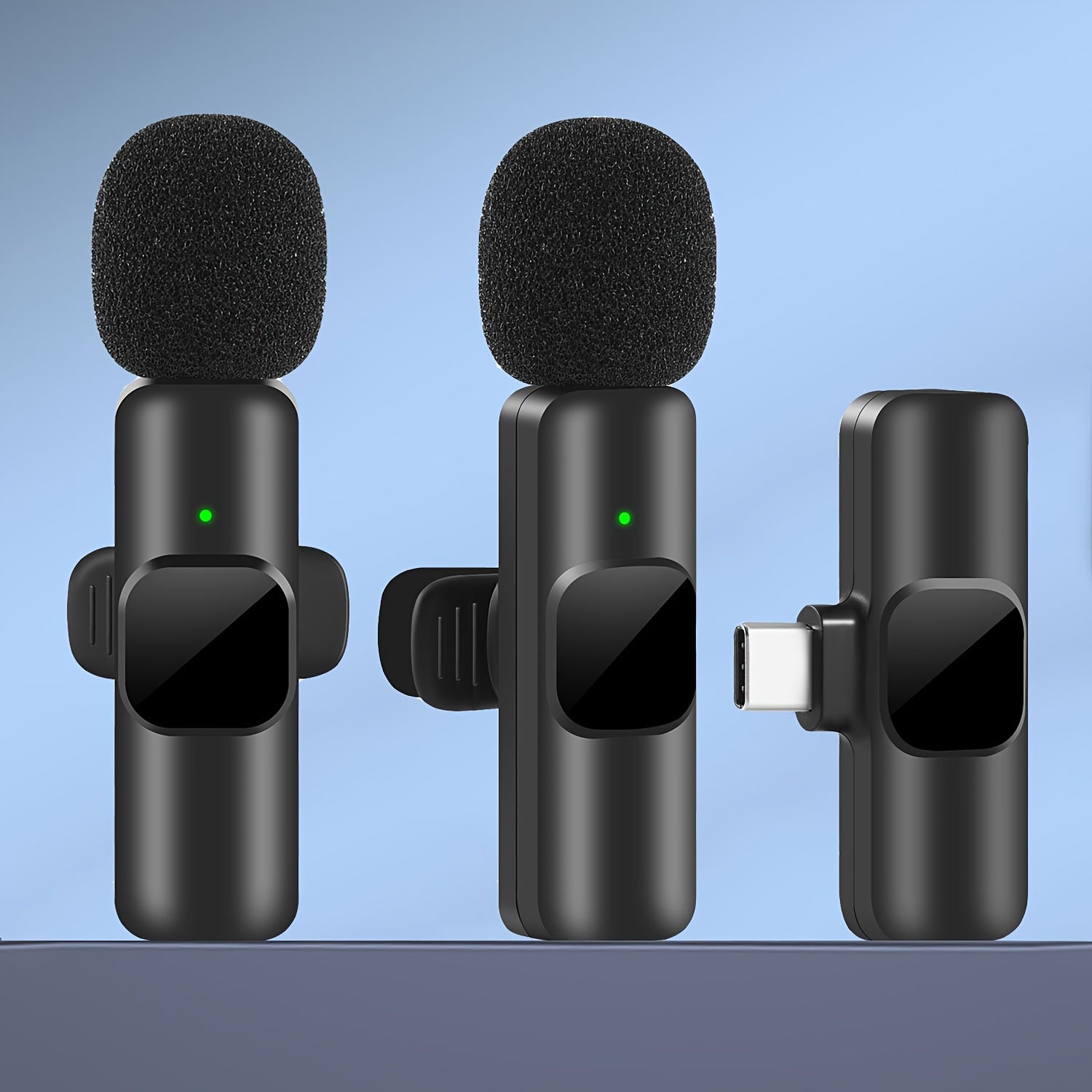 Professional Wireless Lavalier Microphone - Perfect for Video Recordings and Live Streaming