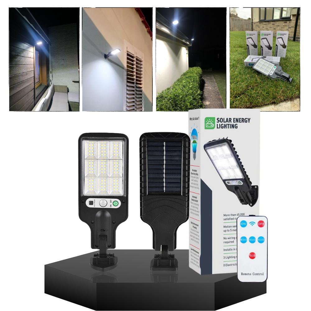 Solar-LED Outdoor Light with Motion Sensor – Raylux Motion