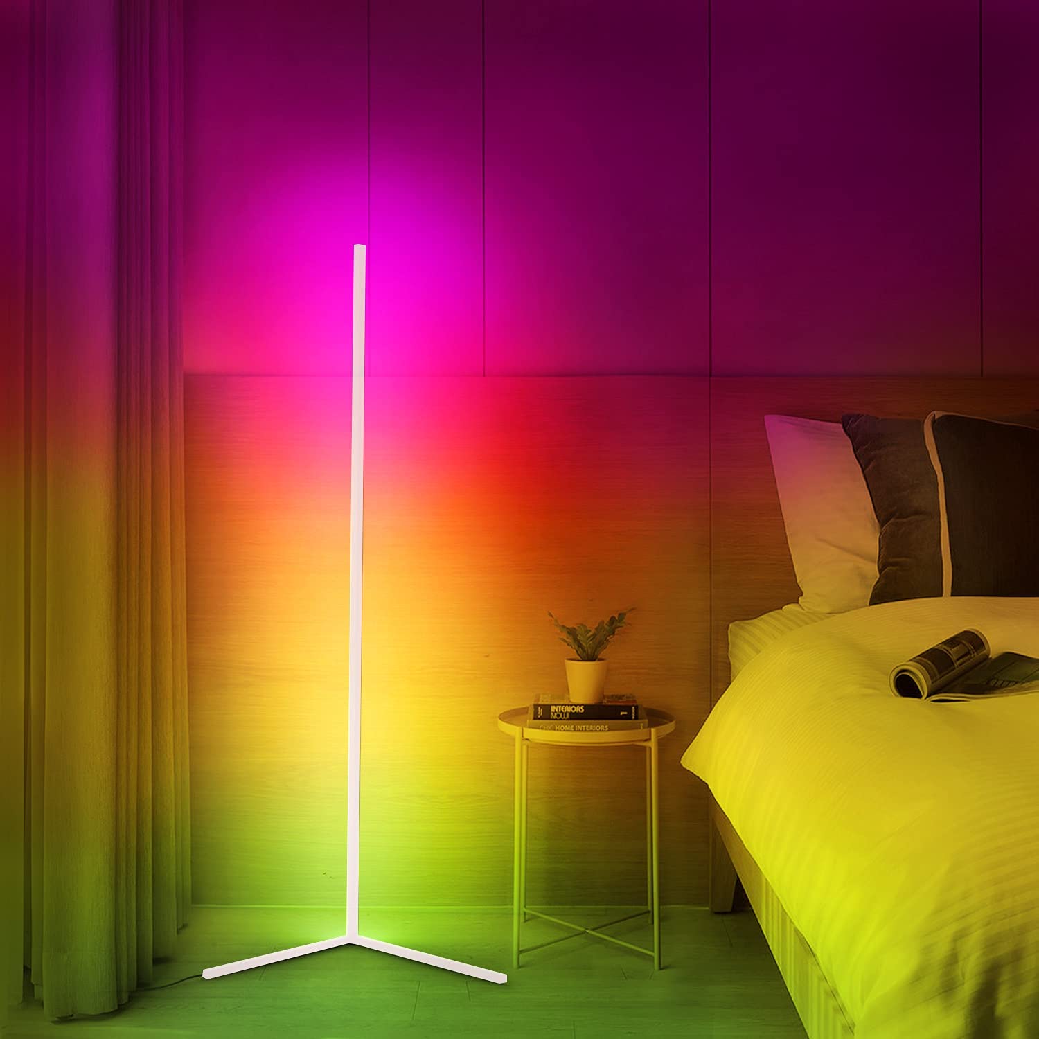 LED Corner Lamp with Remote Control – Viorra