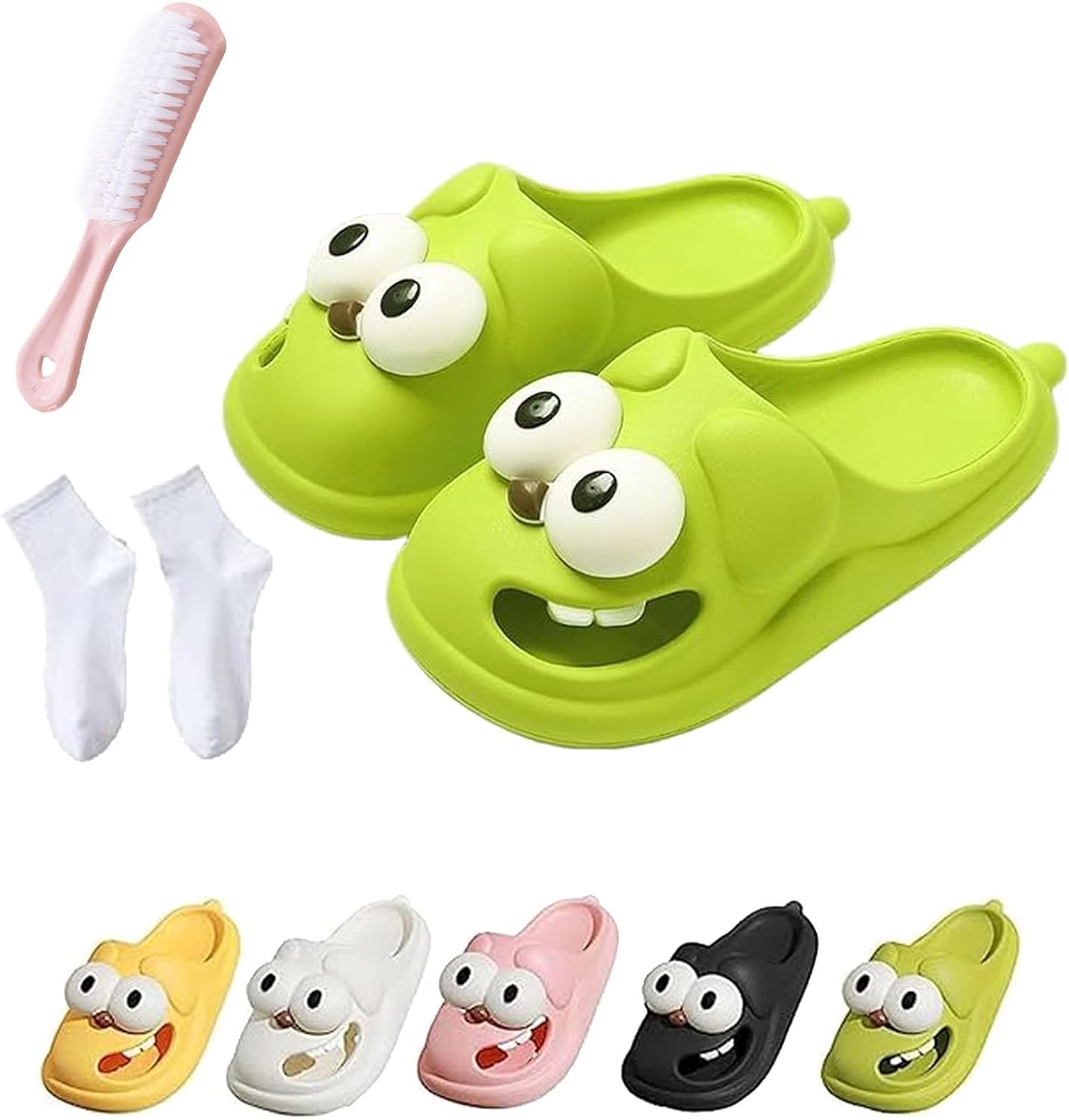 ComfortFlex SoleJoy Slippers | Playful Design and Soft Cushiony Comfort