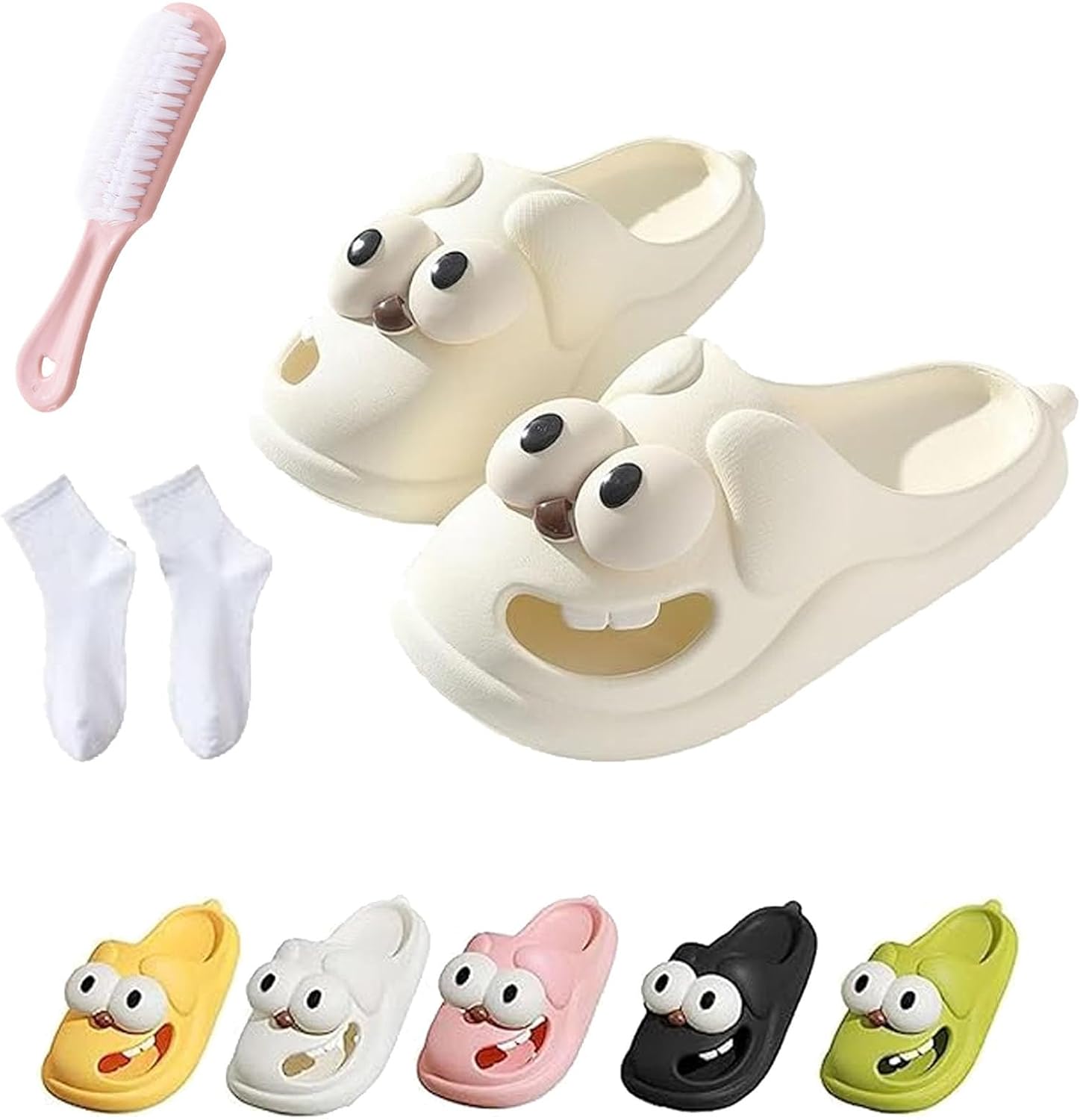 ComfortFlex SoleJoy Slippers | Playful Design and Soft Cushiony Comfort
