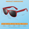 Retro Polarised Sunglasses in 80s Style - Jamie, Summer 2025 Edition