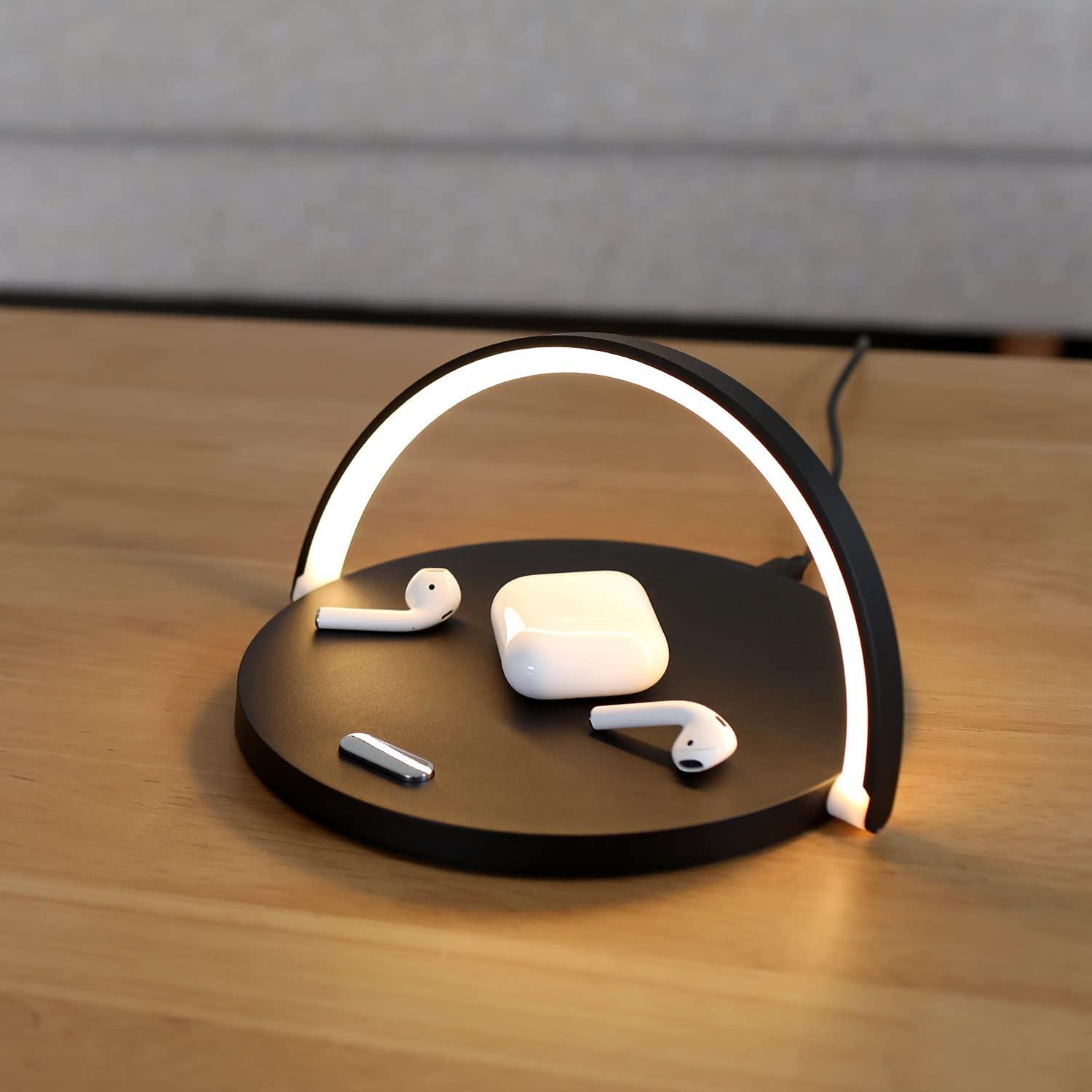 Wireless Charging Lamp - Stylish Lighting and Charging in One