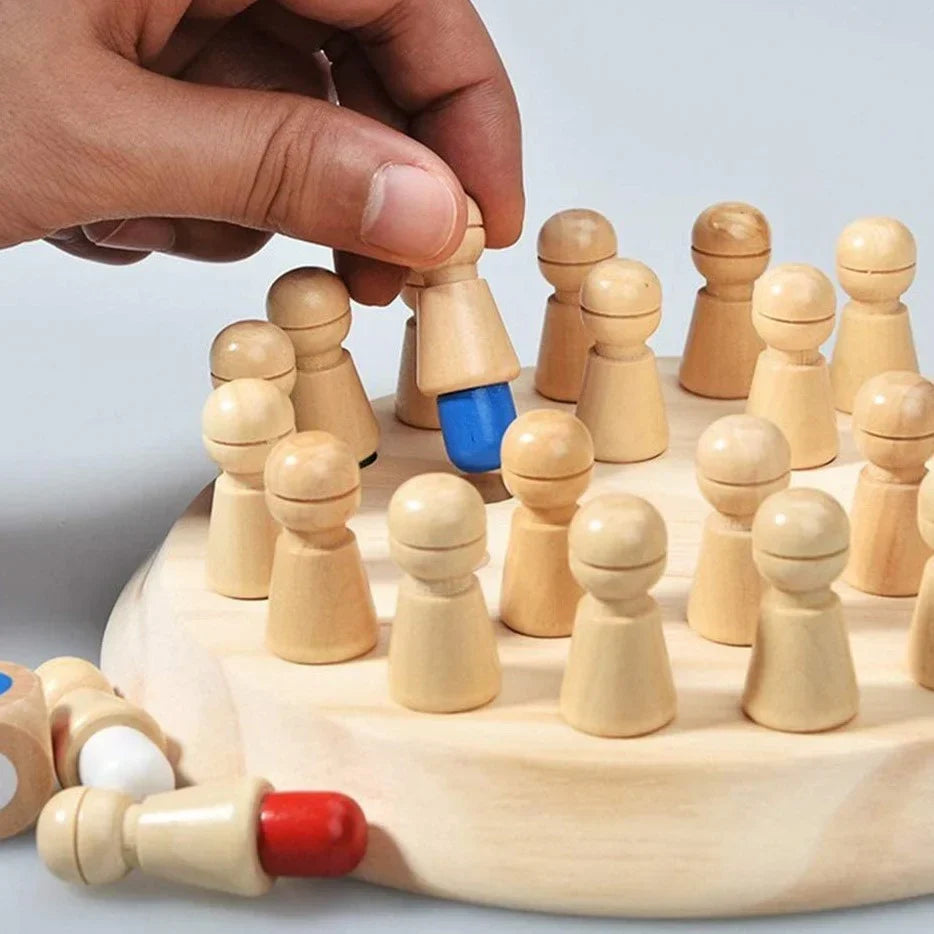 Wooden Colour Game – Educational and Fun