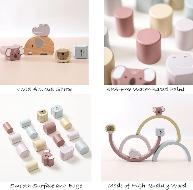 Montessori Wooden Playset – Buildoro