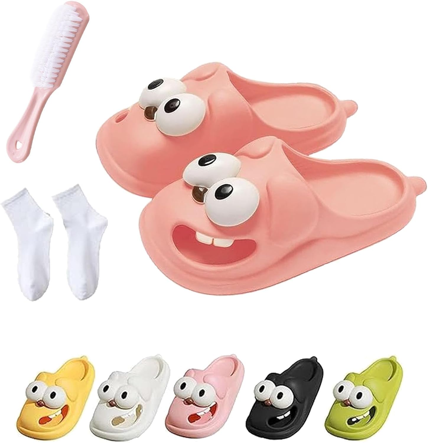 ComfortFlex SoleJoy Slippers | Playful Design and Soft Cushiony Comfort