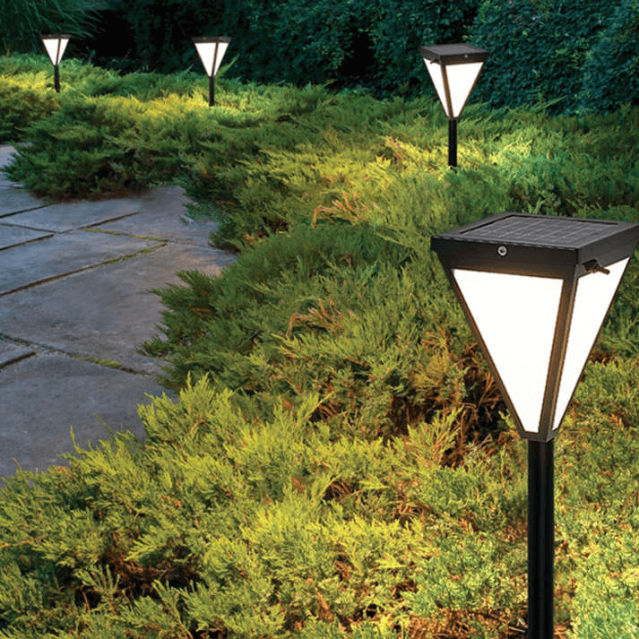 Modern LED Outdoor Lamp - Durable Metal