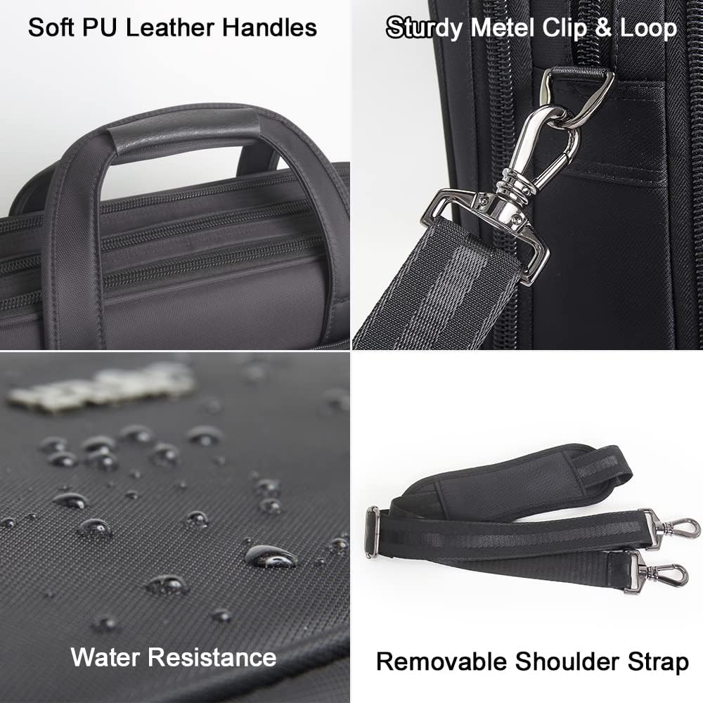 Men's Canvas Laptop and Business Tote Bag