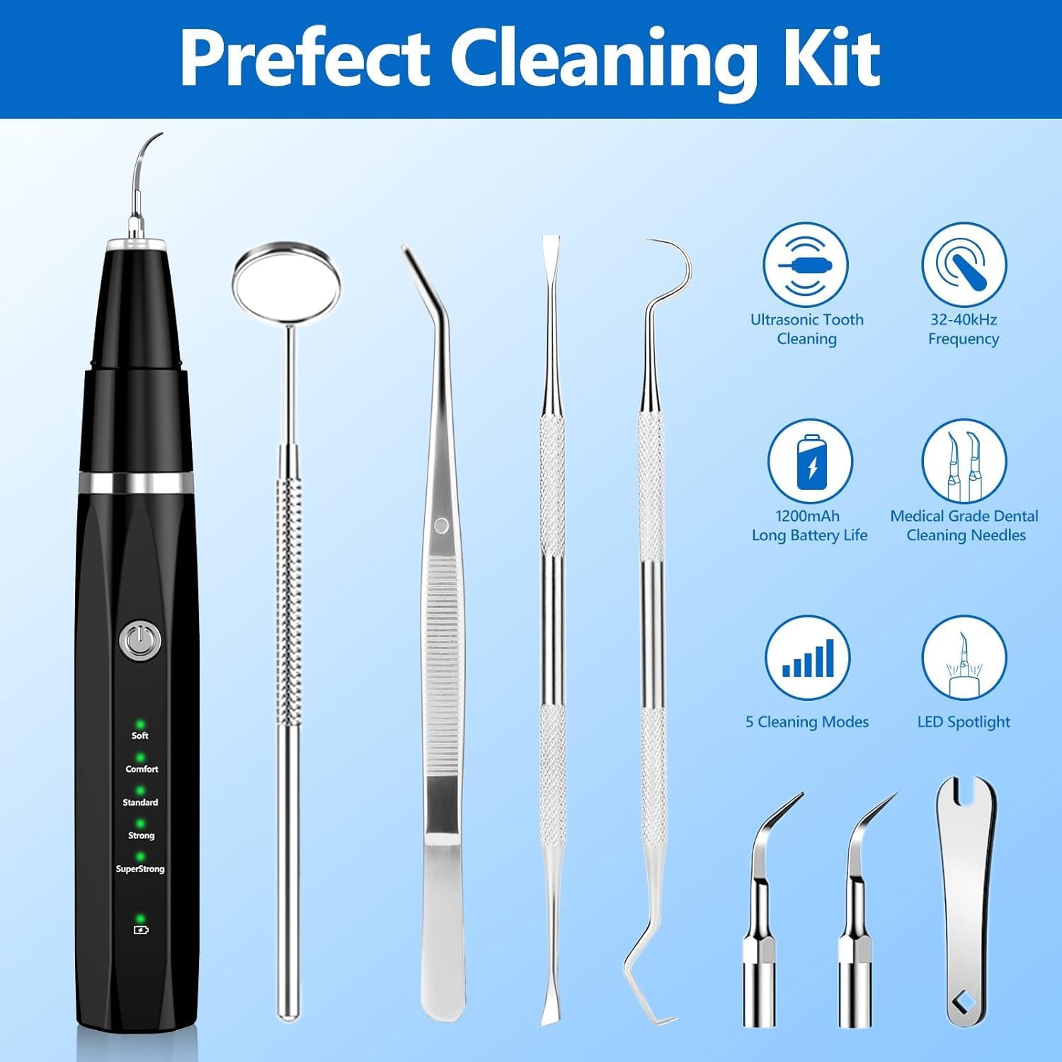 Pet Tartar Remover - Ultrasonic Toothbrush