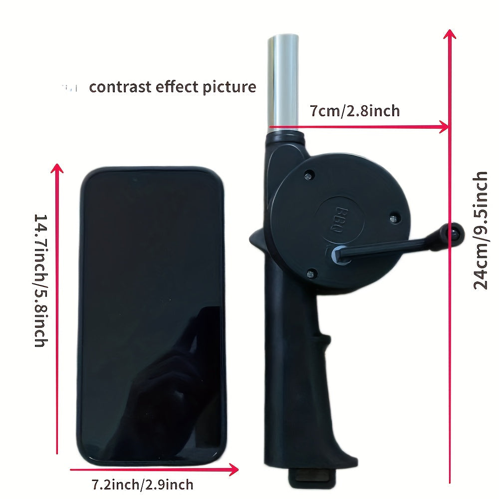 Portable Handheld Blower – Perfect for BBQs, Camping and Fire Lighting