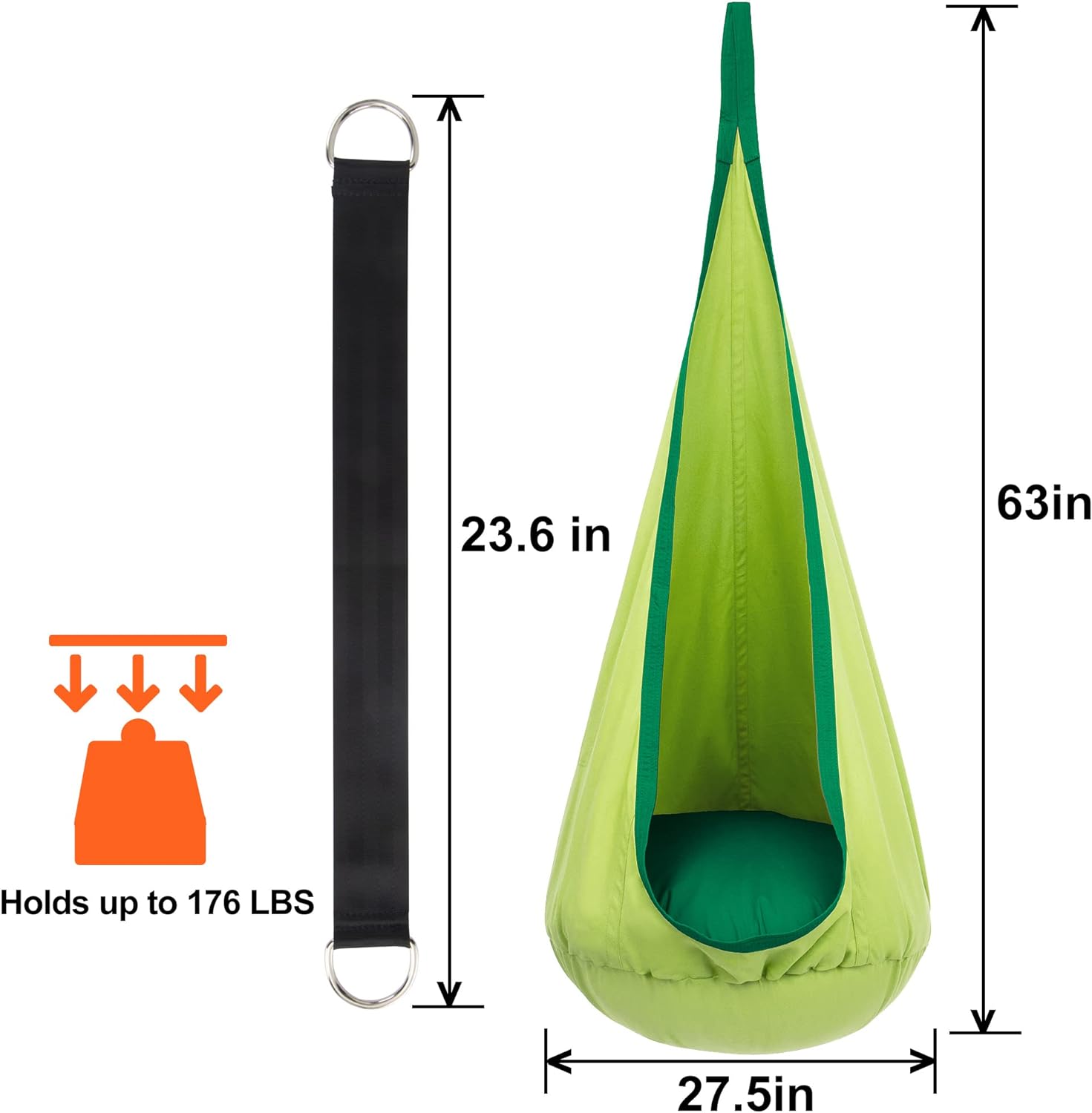 Comfort Swing Hanging Chair – Soothing and Playful Design