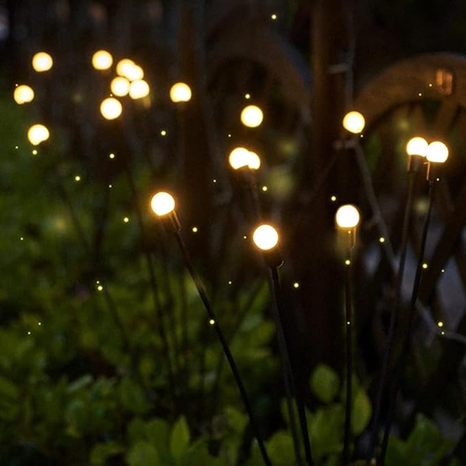 Floating Solar Garden Lights with Firefly Effect – FireGlow