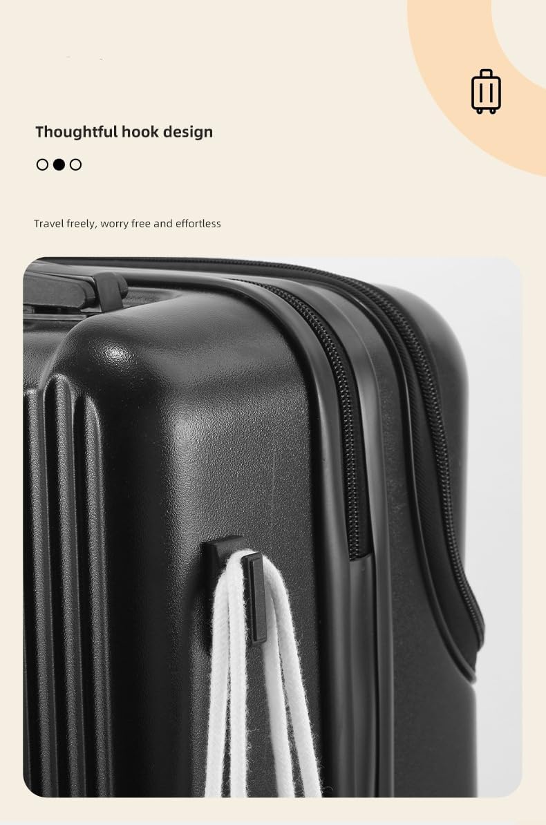 50.8 cm Hard-shell Cabin Luggage with Cup Holder, USB Port and TSA Lock