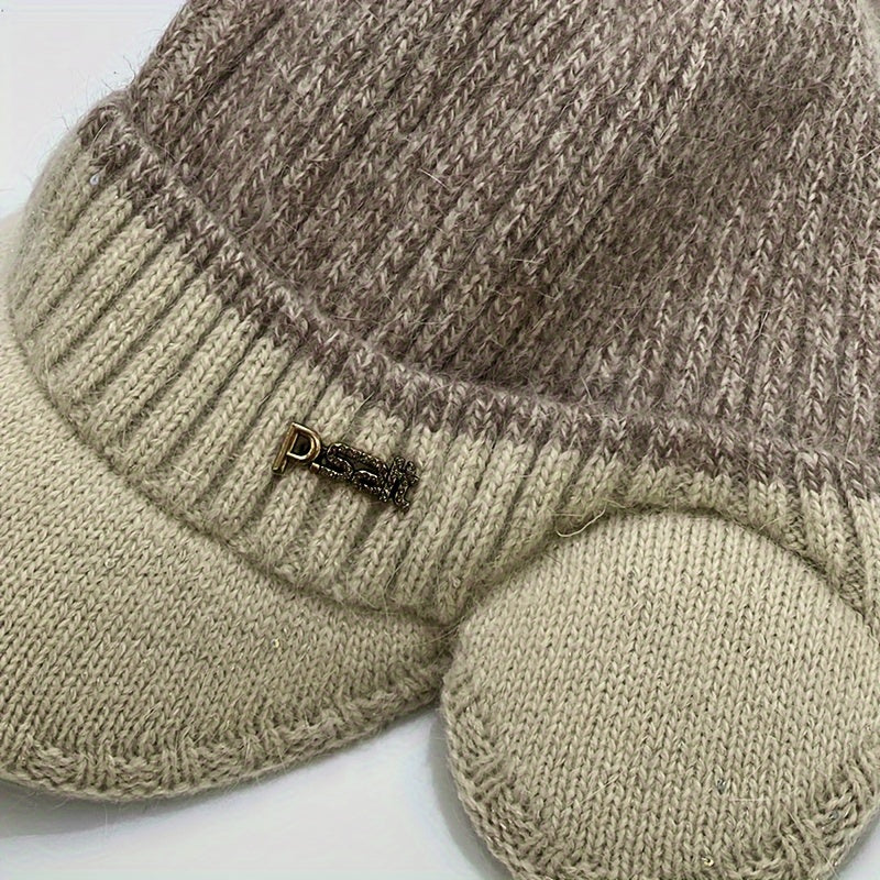 Jade Knitted Baseball Cap – Warm and Stylish Protection