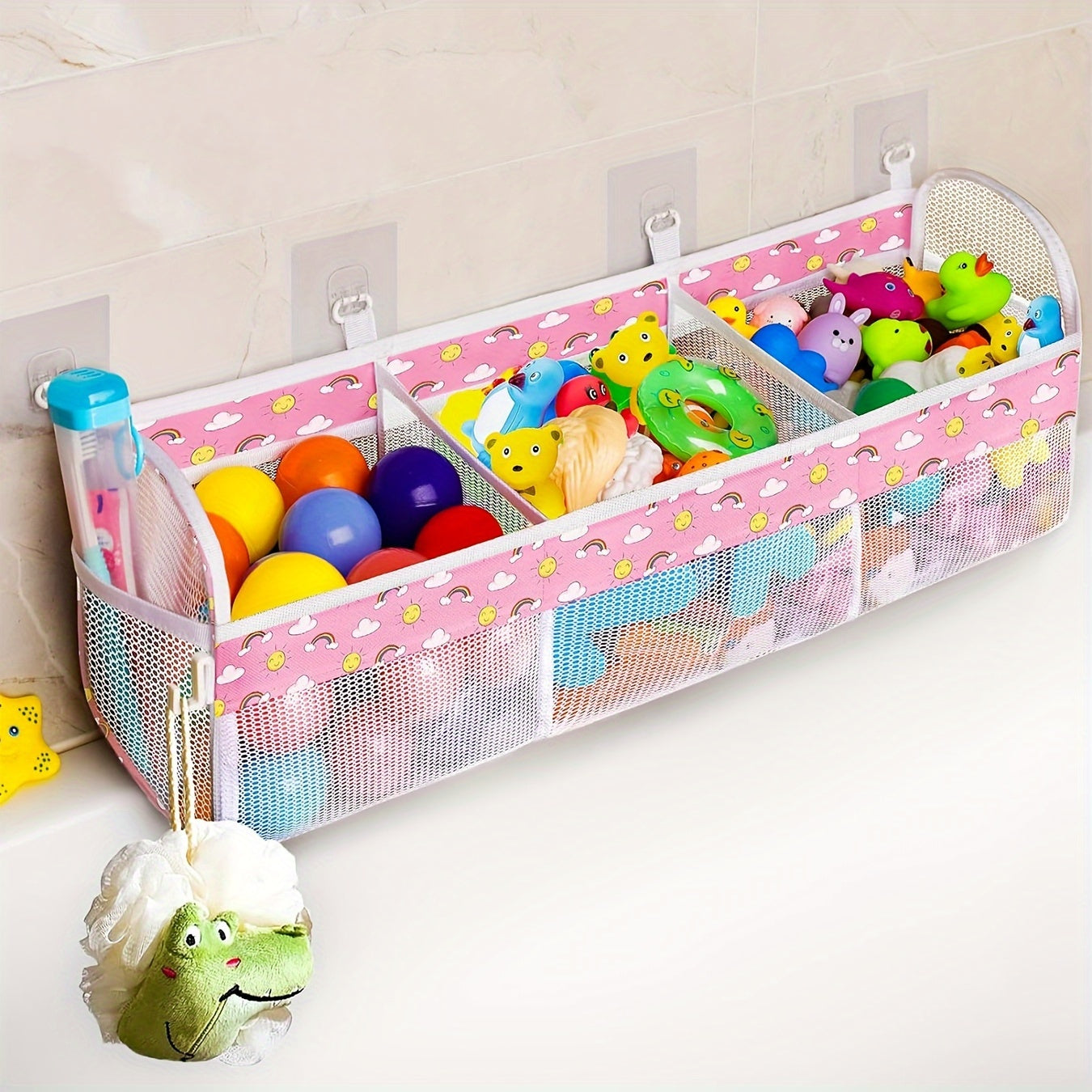Mesh Bath Toy Organiser - Perfect for Organisation