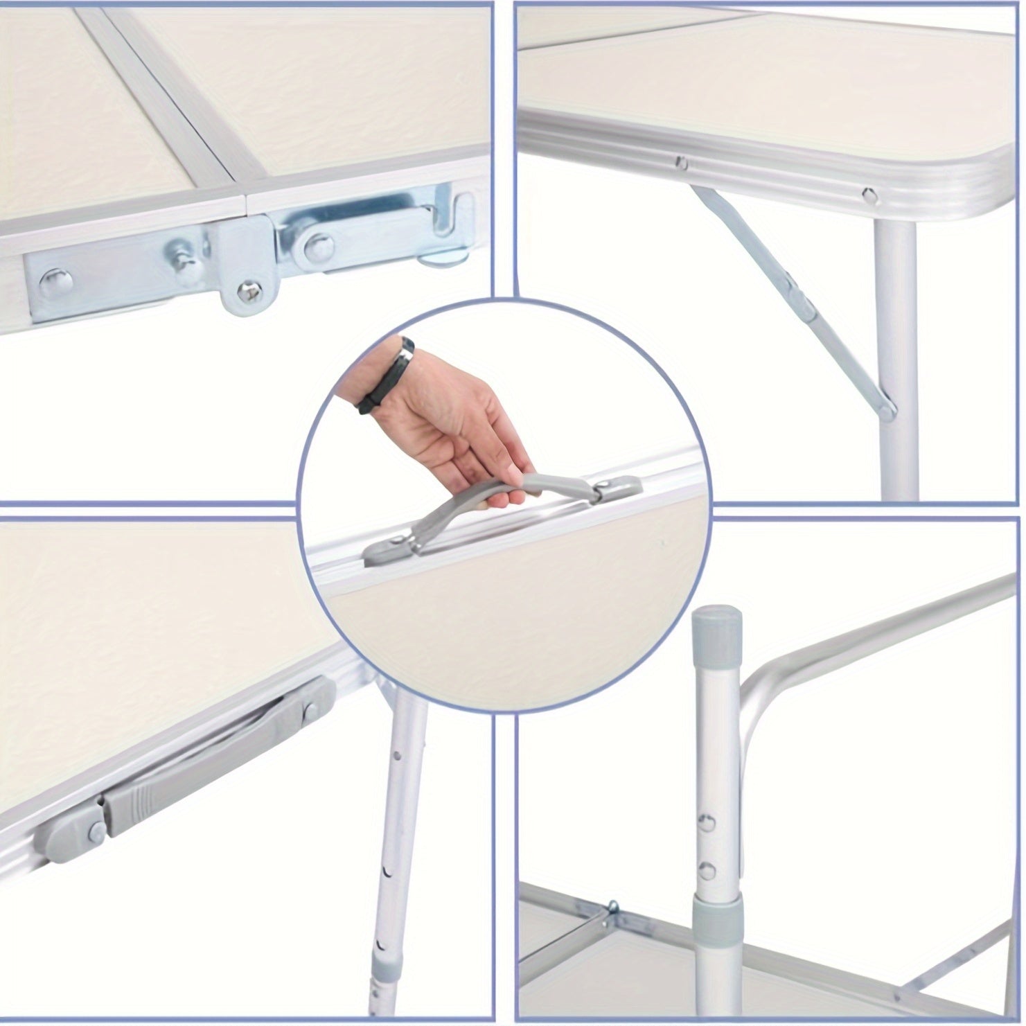 Folding Camping Table - Lightweight and Portable, Ideal for Parties and Outdoor Activities