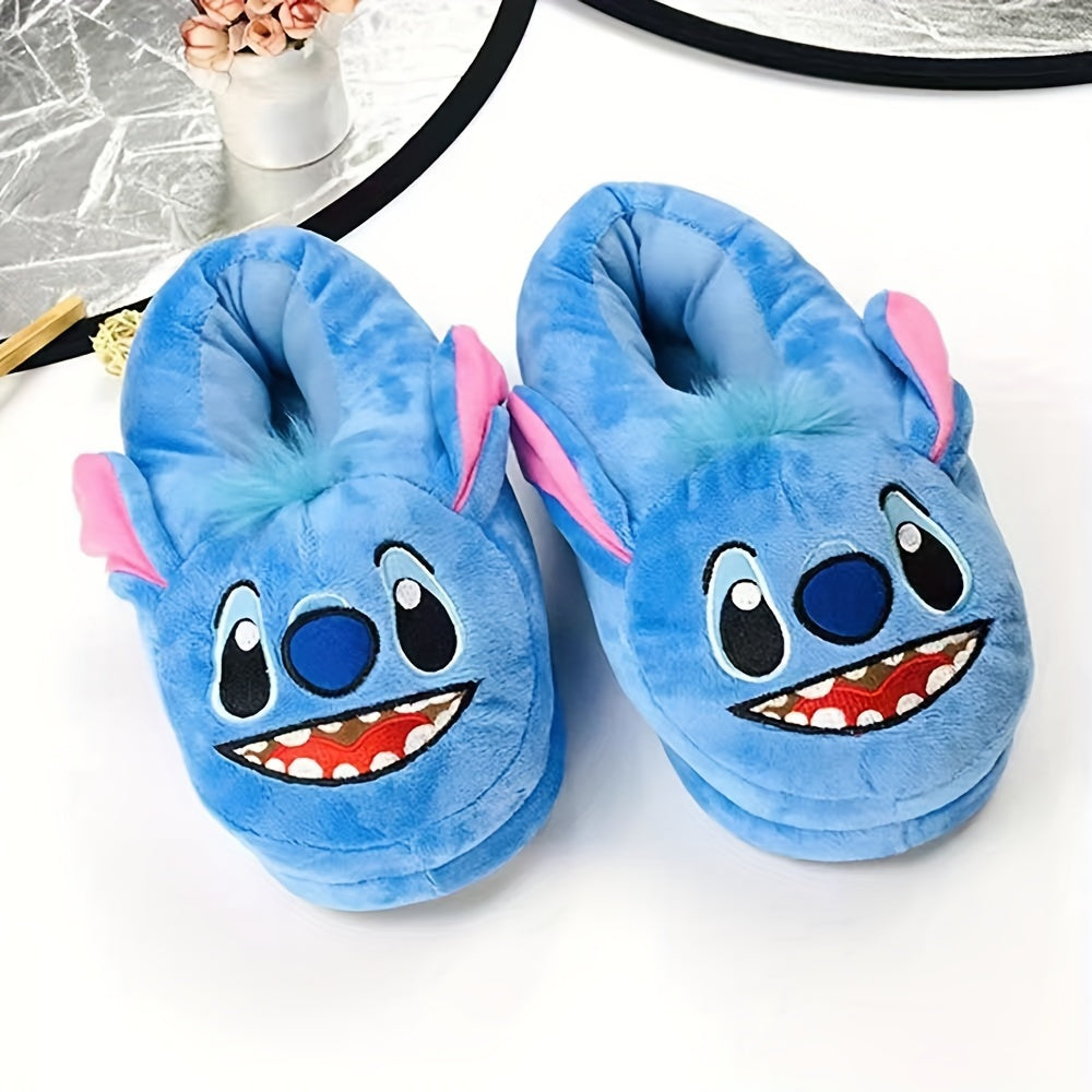 Stitch Plush Slippers - For Ultimate Comfort and Playful Moments