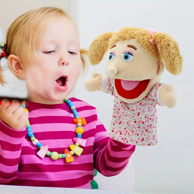 Lila Cute Hand Puppet - Creative Toy for Children